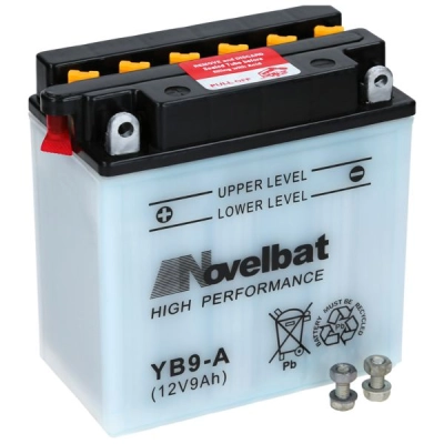 Novelbat YB9-A 12V 9Ah 115A (137*75*139) L+
